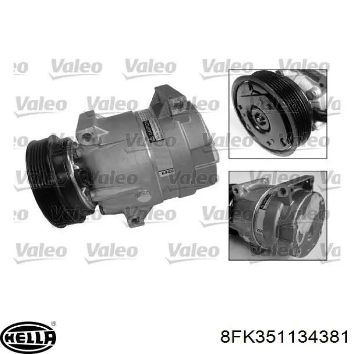 Comprar 699697 VALEO Compresor de aire acondicionado coche