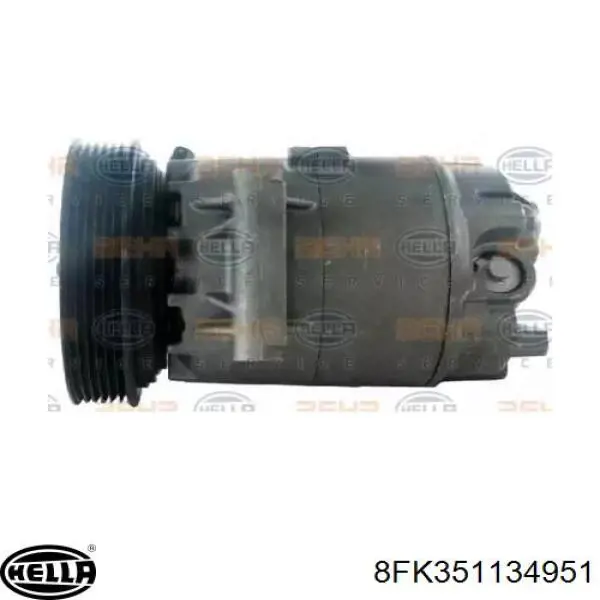 8FK 351 134-951 HELLA compresor de aire acondicionado