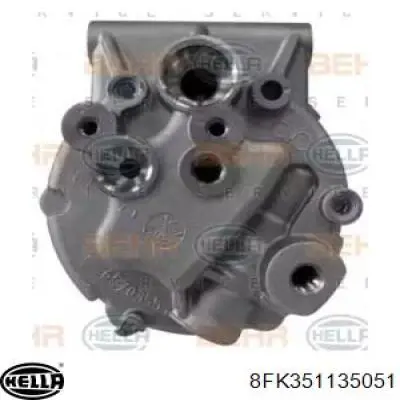 Compresor de aire acondicionado Renault Scenic 2 JM0, JM1