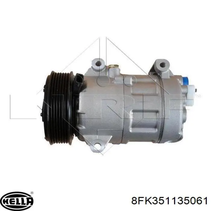 Compresor de aire acondicionado Renault Scenic 2 JM0, JM1