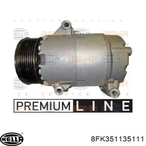 8209436106 Renault (RVI) compresor de aire acondicionado