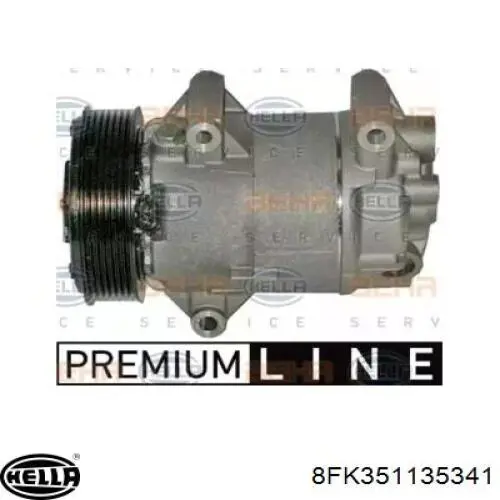 Compresor de aire acondicionado 1700884 Ford