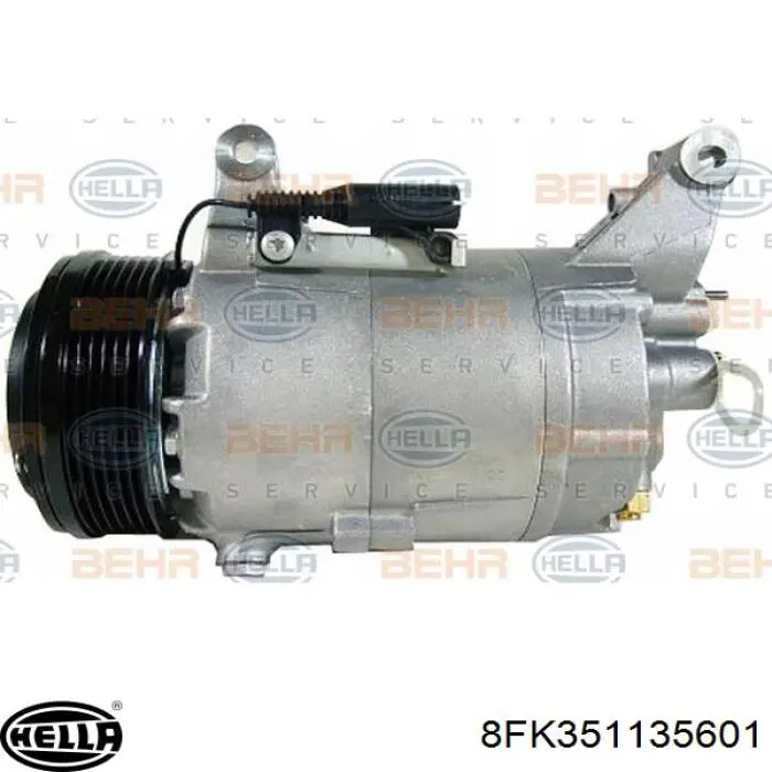 8FK351135-601 HELLA compresor de aire acondicionado