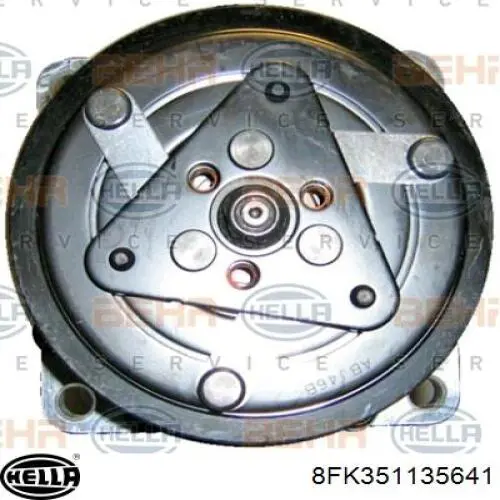 8FK351135641 HELLA Compresor climatizador