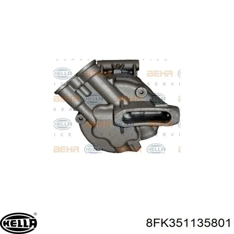 Compresor de aire acondicionado Opel Astra L35