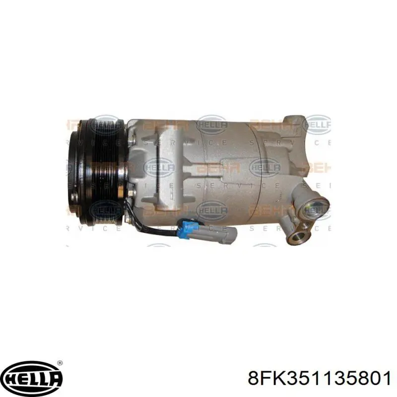 Compresor de aire acondicionado Opel Astra L35