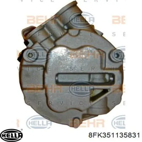 8FK351135831 HELLA compresor de aire acondicionado