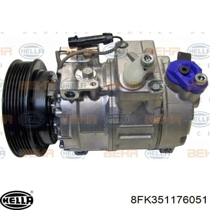 89094 Nissens Compresor climatizador