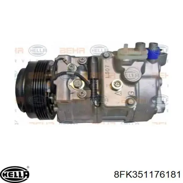 8FK351176181 HELLA compresor de aire acondicionado