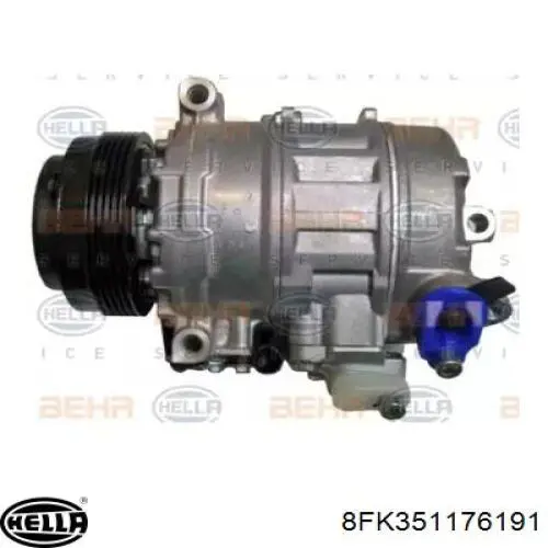 8FK 351 176-191 HELLA compresor de aire acondicionado