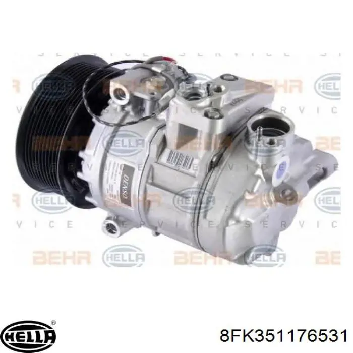 Compresor de aire acondicionado 309345 NRF