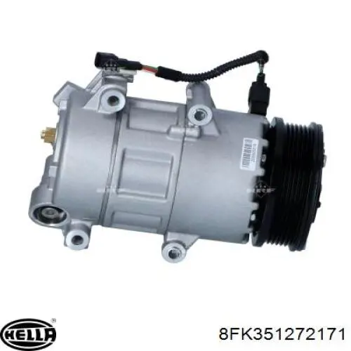 AV1119D629BB Ford Compresor climatizador