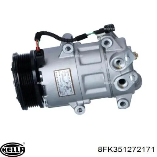 Compresor de aire acondicionado AV1119D629BB Ford