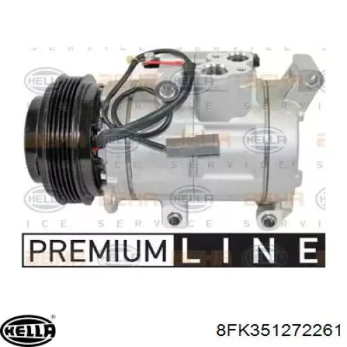 BBN261450D Mazda Compresor climatizador