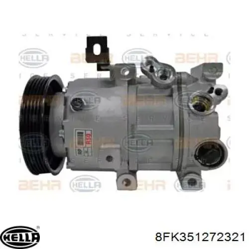 8FK351272-321 HELLA compresor de aire acondicionado