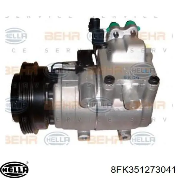 Compresor de aire acondicionado 9770110100 Hyundai/Kia