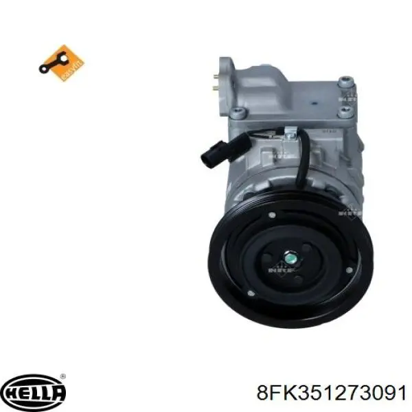Compresor ac Nissens 89264 precio, desde 143,75 EUR