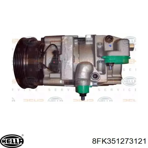 8FK351273121 HELLA compresor de aire acondicionado