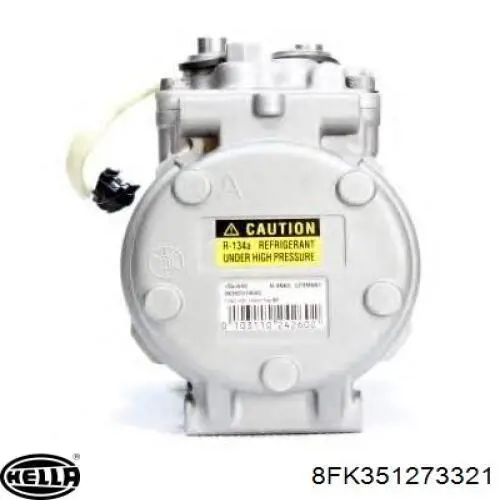 Compresor de aire acondicionado 100668 Airstal