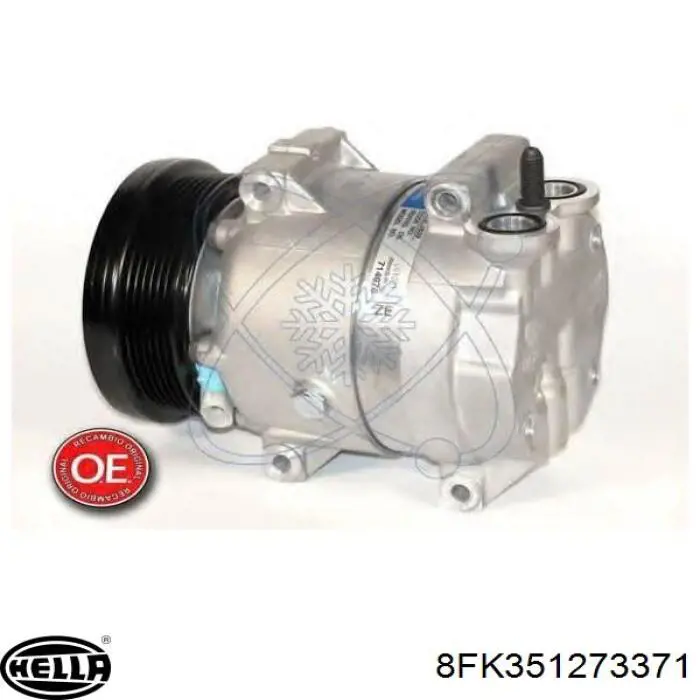 8FK 351 273-371 HELLA compresor de aire acondicionado