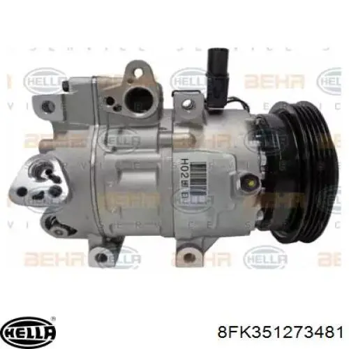 8FK351273481 HELLA compresor de aire acondicionado