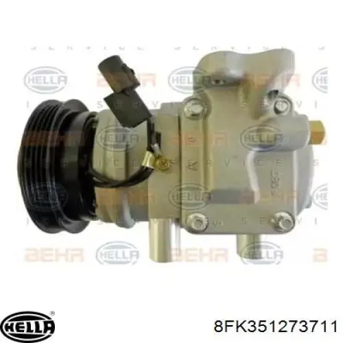 8FK351273711 HELLA compresor de aire acondicionado