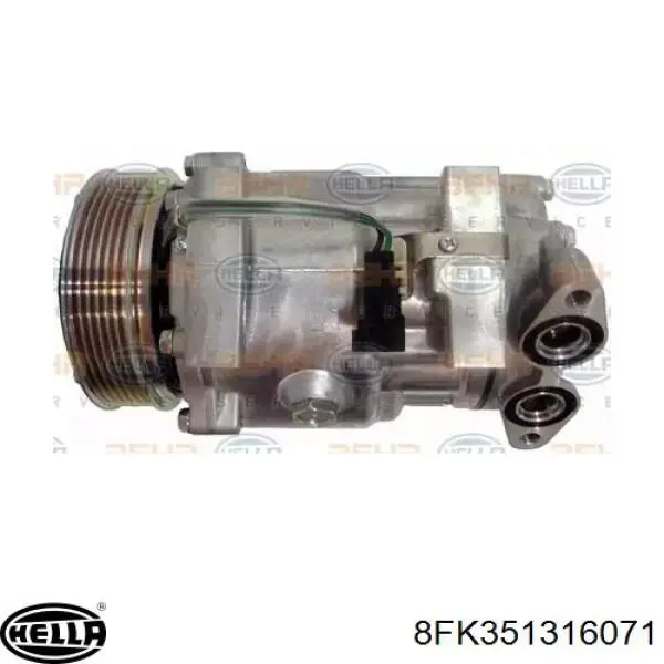 8FK351316071 HELLA compresor de aire acondicionado