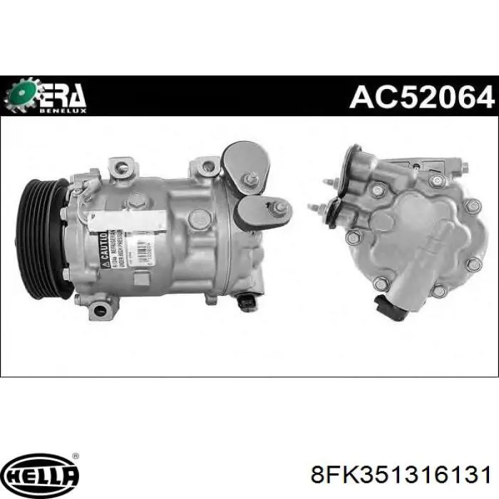 Compresor de aire acondicionado 20A1317A Eaclima