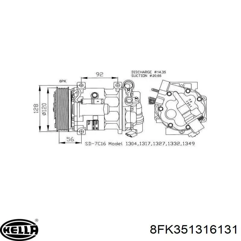 Compresor de ac Eaclima 20A1317A