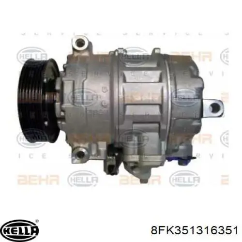 8FK351316351 HELLA compresor de aire acondicionado