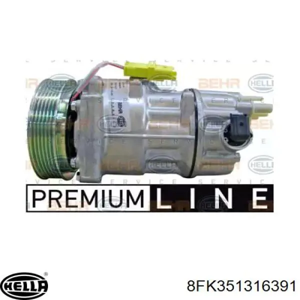 SD6C121350 MSG Rebuilding Compresor climatizador