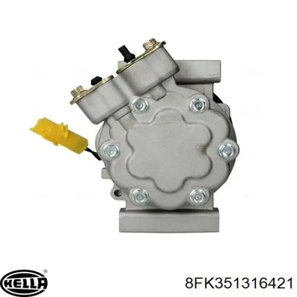 Compresor de aire acondicionado SD6V121918 MSG Rebuilding
