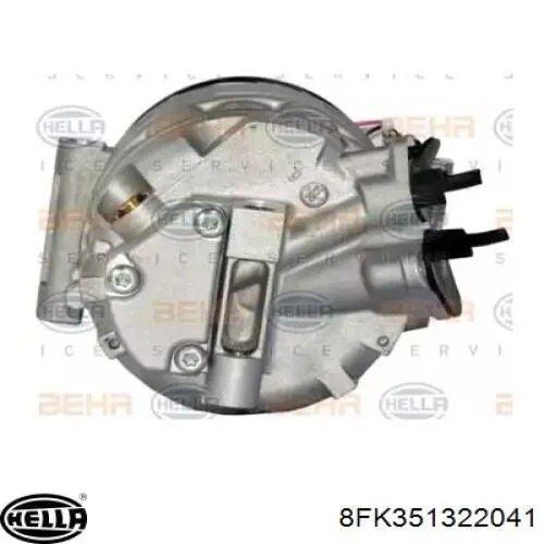 8FK351322041 HELLA compresor de aire acondicionado