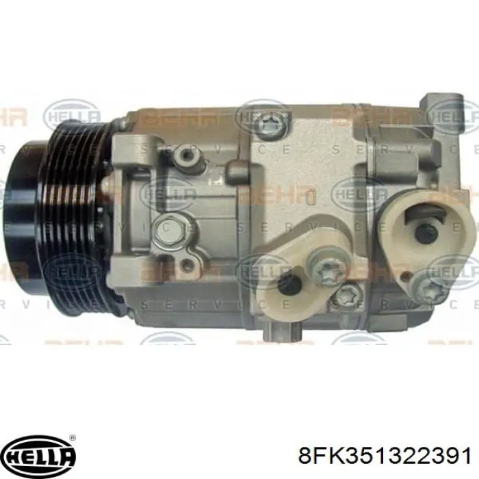 Compresor de aire acondicionado 22307211 Mercedes