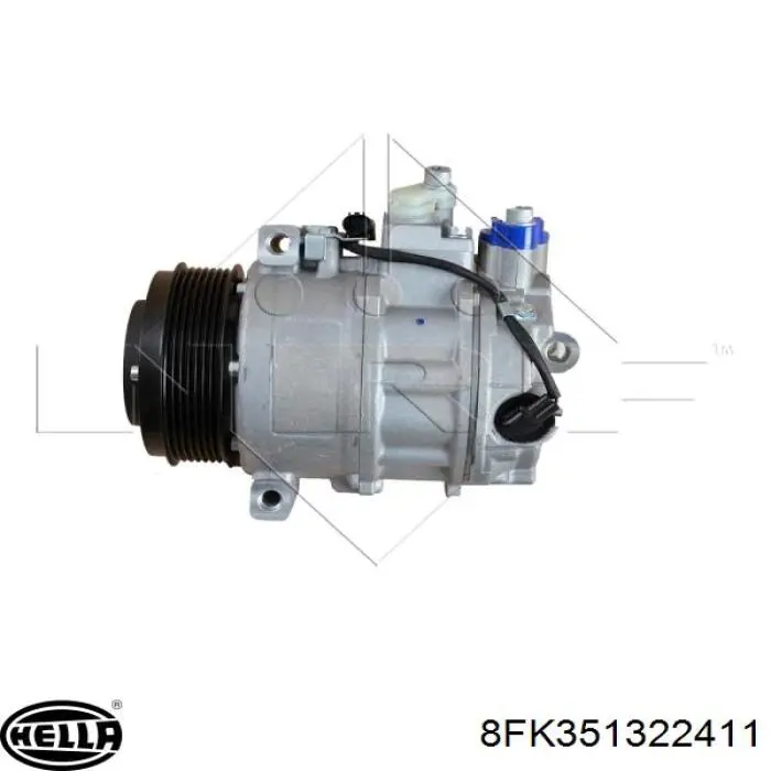 Compresor de ac Mercedes 0008307602