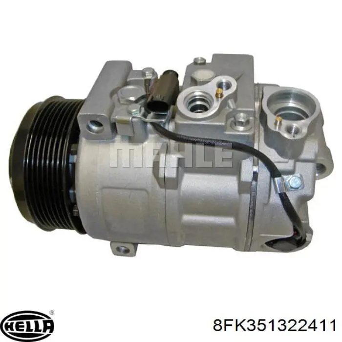 Compresor de aire acondicionado 0008307602 Mercedes