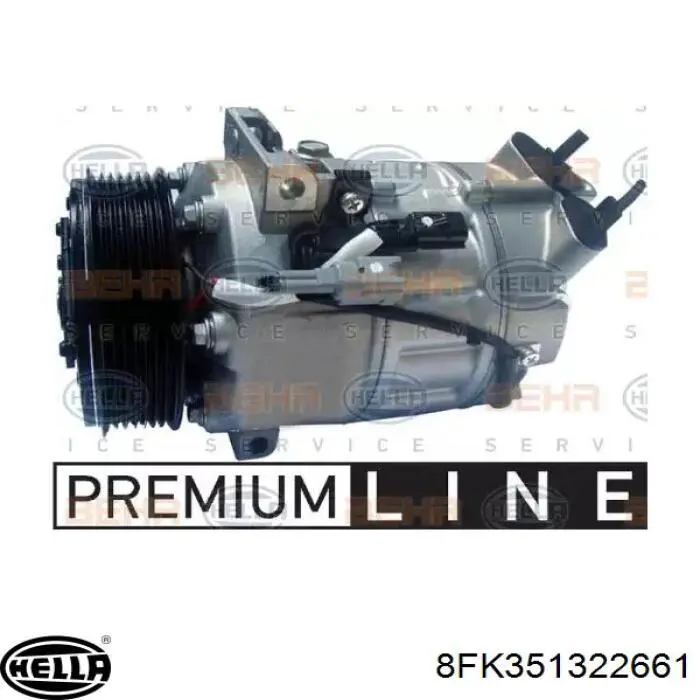 Compresor ac HELLA 8FK351322661 precio, desde 273,21 EUR