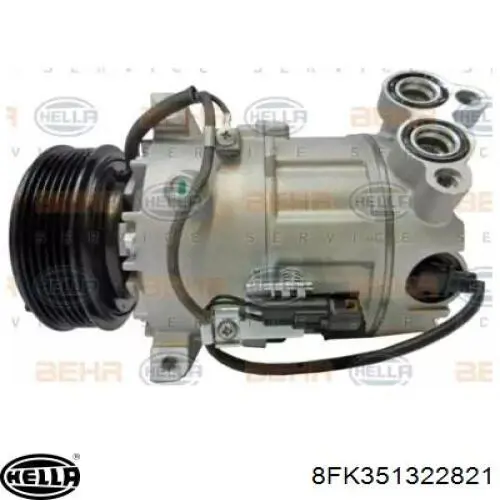 8FK351322821 HELLA compresor de aire acondicionado