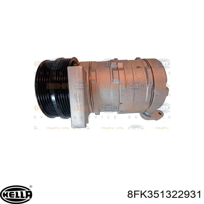 Compresor de aire acondicionado 1906929 Ford