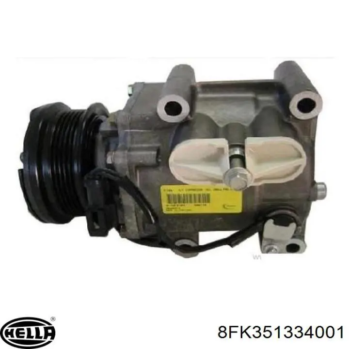 8FK351334001 HELLA compresor de aire acondicionado