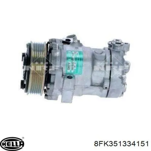 Compresor de aire acondicionado 1512F Opel