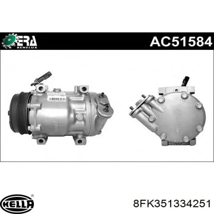 Compresor de aire acondicionado FT56323 Fast