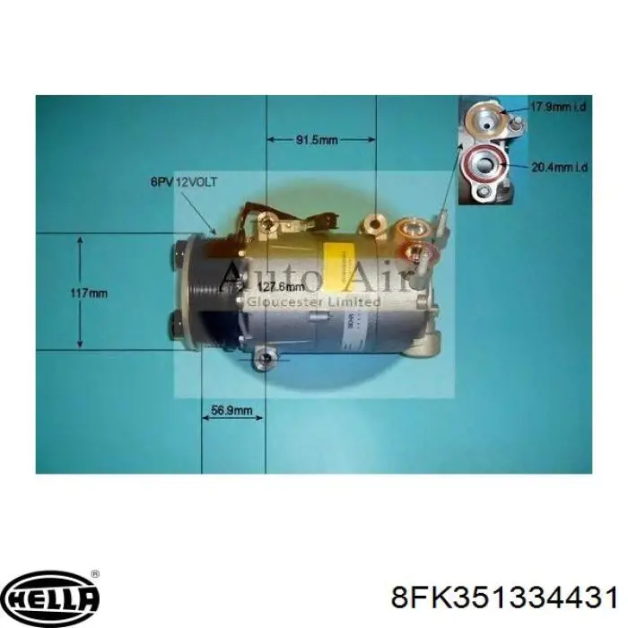 Compresor ac Lucas ACP01002 precio, desde 356,87 EUR