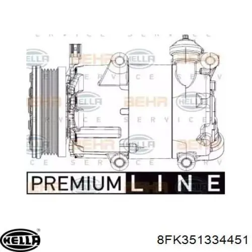 Comprar BV6N19D629BF Ford Compresor de aire acondicionado coche