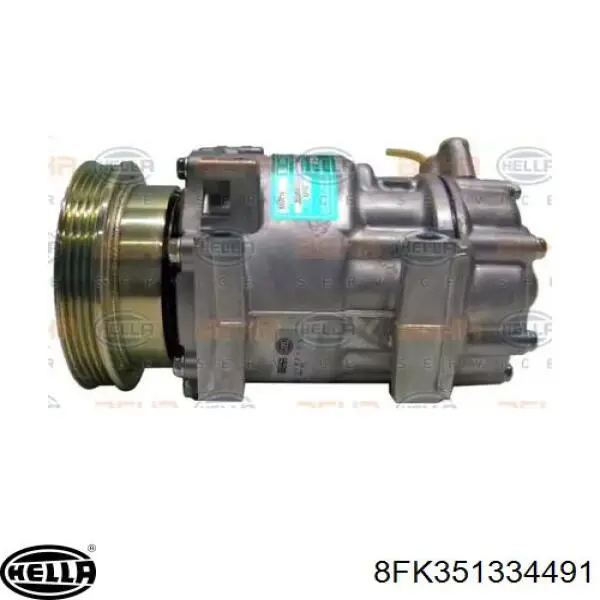 Compresor de aire acondicionado 8200866443R MSG Rebuilding