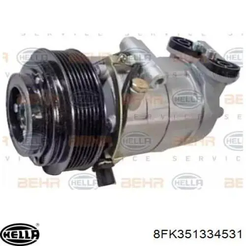 6C1119D629BC Ford compresor de aire acondicionado