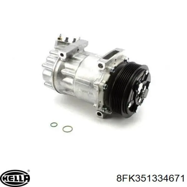 Compresor de aire acondicionado Citroen C4 UA