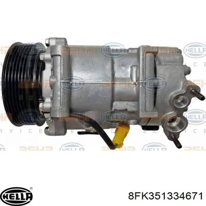 Compresor de aire acondicionado Citroen C4 UA