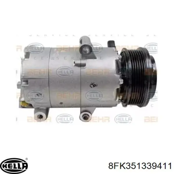 8FK351339411 HELLA compresor de aire acondicionado