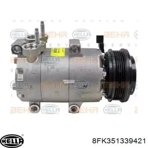 8FK351339421 HELLA compresor de aire acondicionado